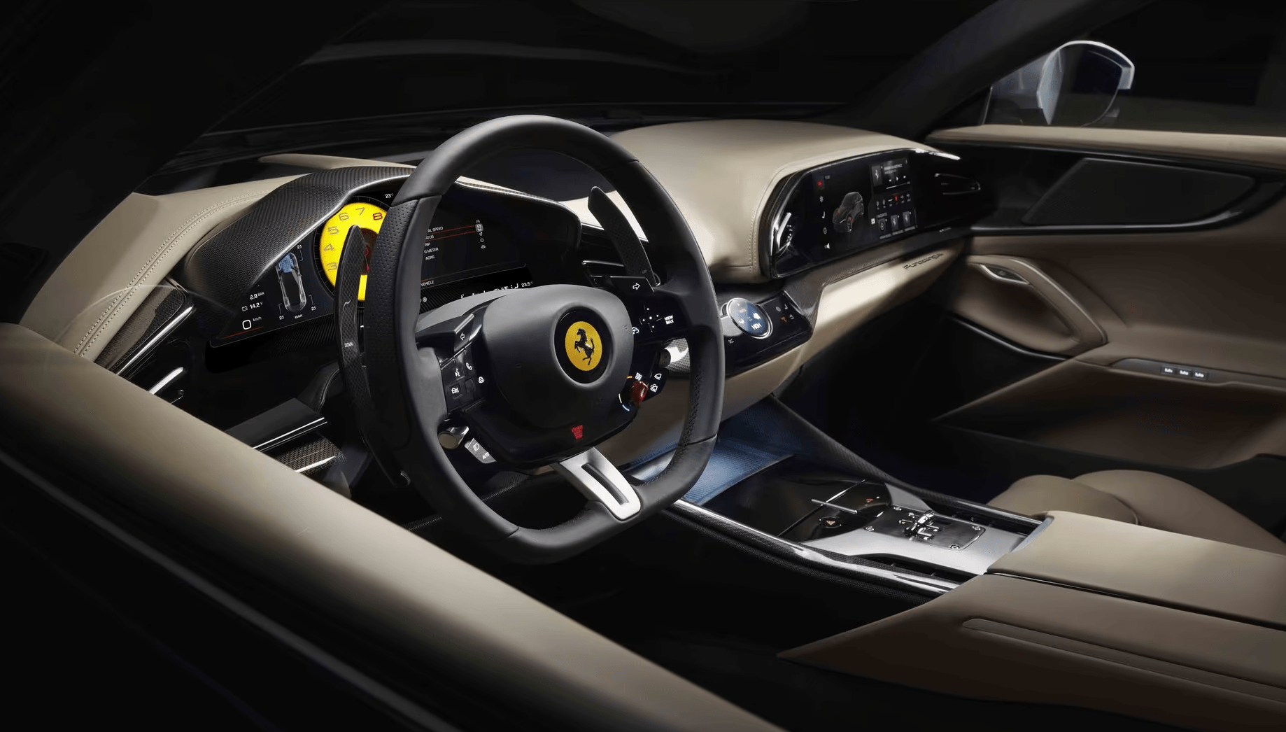 Dashboard Ferrari Purosangue