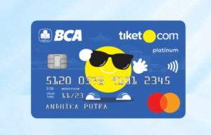 Kartu kredit BCA Tiket.com