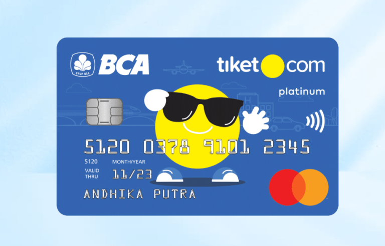 Kartu kredit BCA Tiket.com
