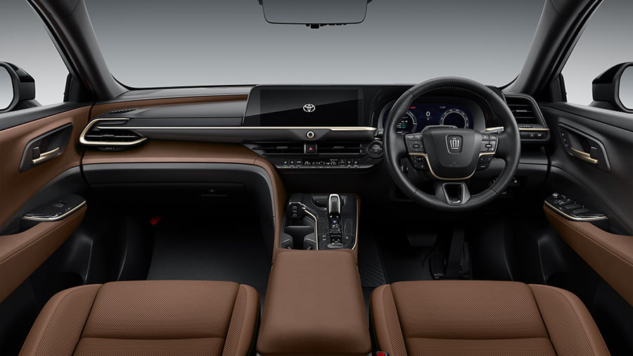 Toyota Crown SPORT Z (2.5-liter Hybrid Model) interior