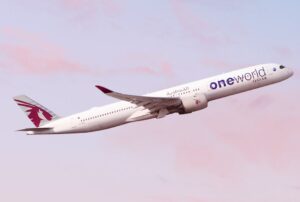 Oneworld 10th anniversary Qatar Airways starlink