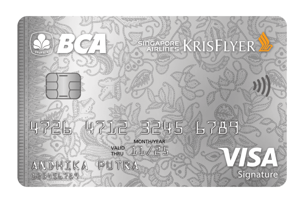 BCA Singapore Airlines KrisFlyer Visa Signature