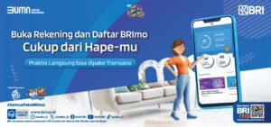 Buka Rekening BRI dan Daftar Cuma Gunakan BRImo