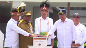 Peresmian Pembangunan Bandara Siboru & Douw Aturure Papua