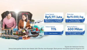 Bonus GarudaMiles di B11G Deals 11.11 Garuda Indonesia