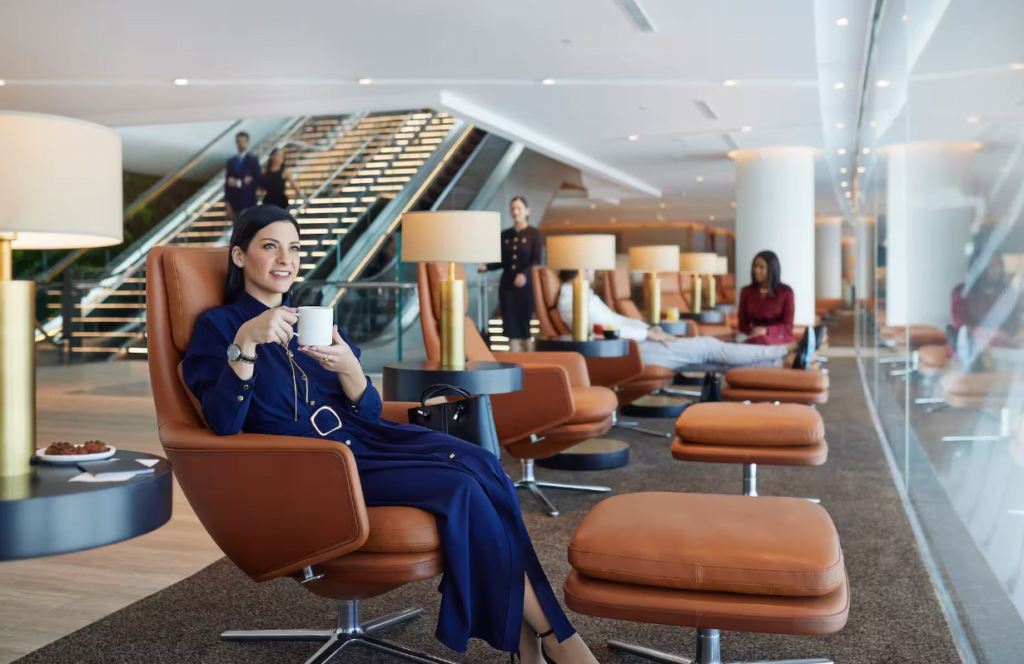 Lounge Etihad Airways di Bandara Abu Dhabi