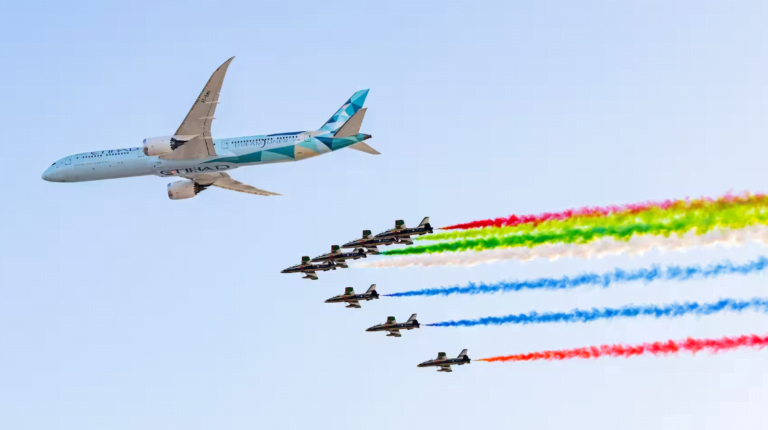 Perayaan Unik HUT ke-20 Etihad Airways di Grand Prix Formula 1