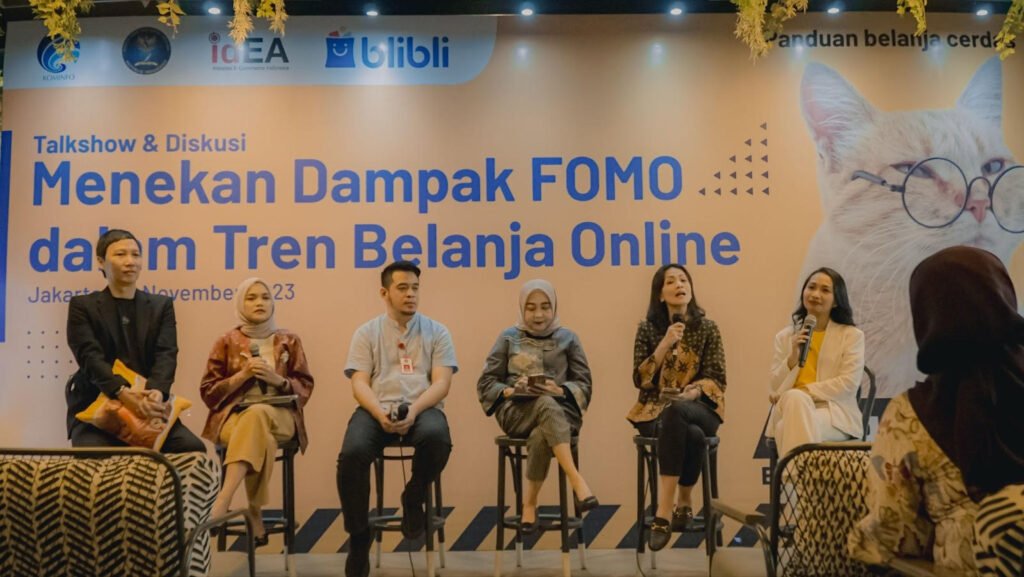 Workshop dampak FOMO. Dokumentasi Blibli.