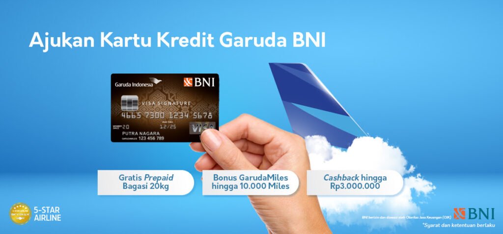 Kartu Kredit BNI garuda indonesia