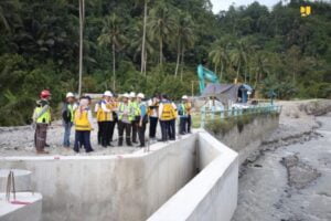 Kementerian PUPR bangun infrastruktur sungai sulawesi untuk pengendali banjir di 3 sungai-palu, Kawatuna, dan Ngia