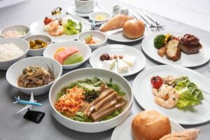 Korean Air cuisine atau masakan