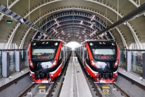 Operasi LRT Jabodebek natal dan Tahun Baru Proyek Strategis Nasional