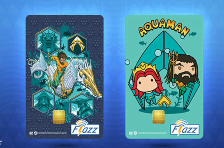 Kartu Flazz BCA Edisi Khusus Aquaman