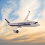 Singapore Airlines A350-900 Tata Singapore Airlines