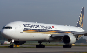 Singapore Boeing 777-300 Singapore Airlines Garuda Indonesia