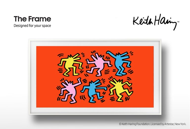 Keith Haring Dancing Dog