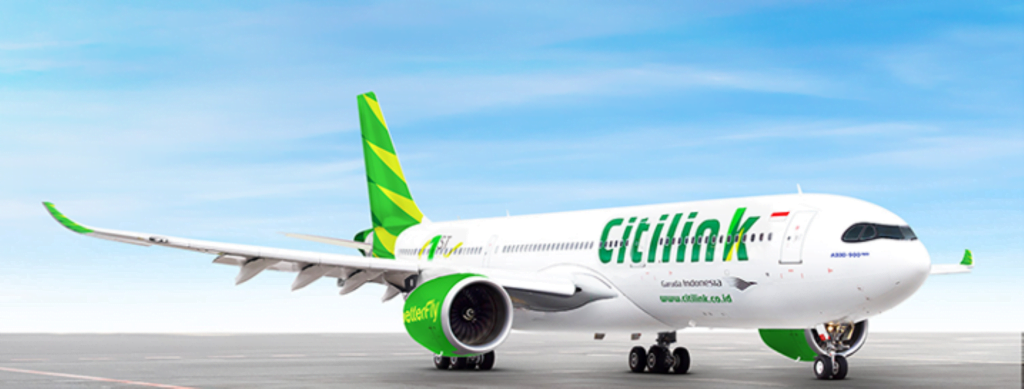 Pesawat Citilink. Dok: Citilink linktrip mudik duluan mandiri