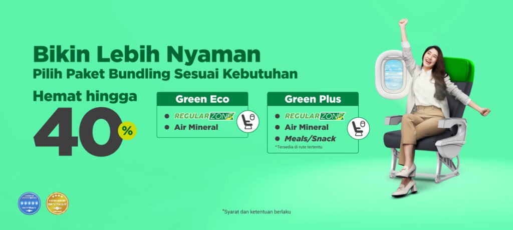 Paket Bunling Citilink Green Eco dan Green Plus