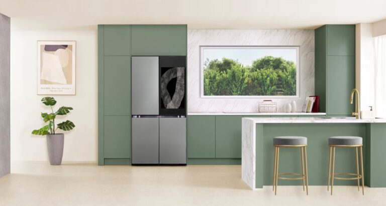 Samsung produk Dapur, Bespoke 4 Door Flex™ Refrigerator with AI Family Hub™