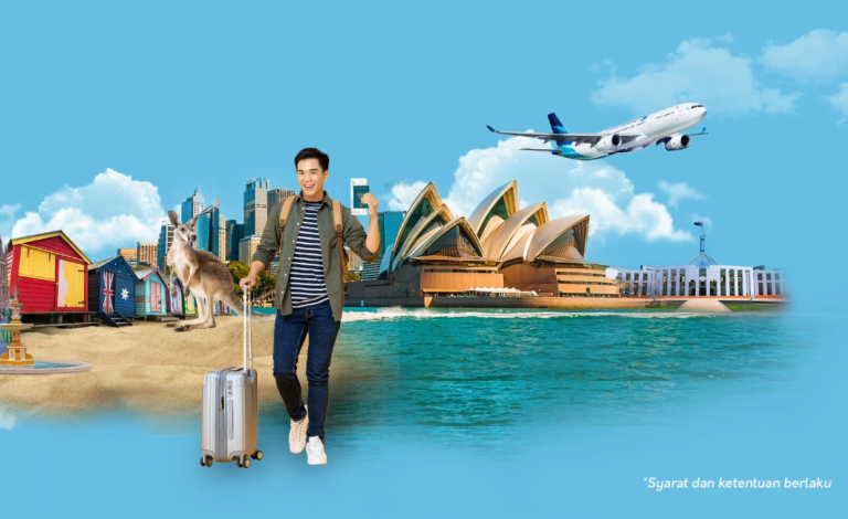 Tiket ke Australia Diskon 20% Garuda Indonesia