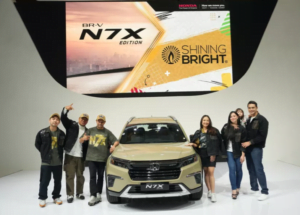 Kolaborasi Honda & Shining Bright luncurkan apparel dengan inspirasi dari Honda BR-V N7X Edition