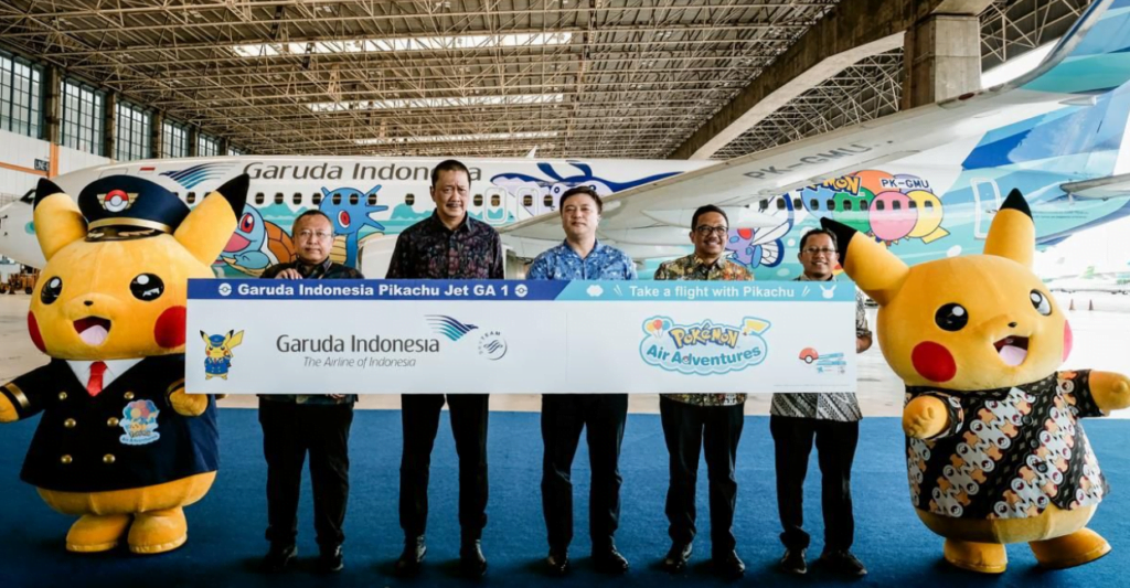 Garuda Indonesia dan The Pokemon Company