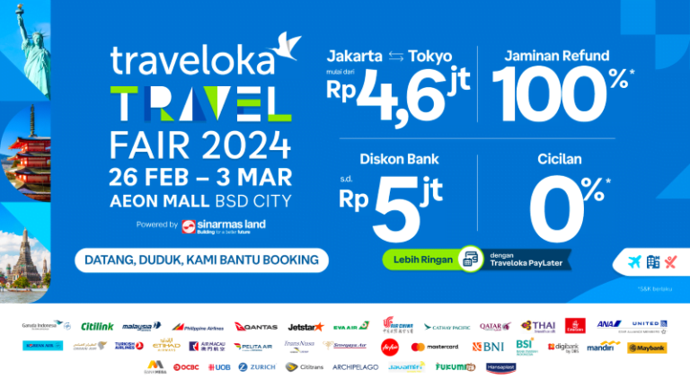 Traveloka Travel Fair 2024 - AEON Mall BSD