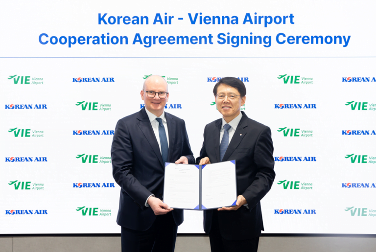 Kerja sama Bandara Wina Austria dan Korean Air