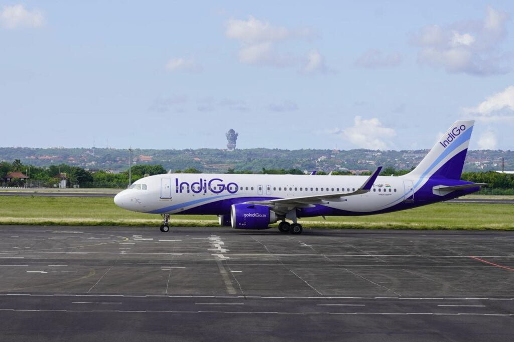 Indigo Airlines di Bandara I GUsti Ngurah Rai