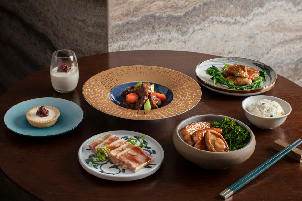 Menu Cathay Pacific Michelin Duddell’s