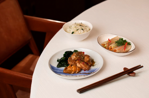 Menu Cathay Pacific Michelin Duddell’s
