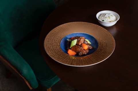 Menu Cathay Pacific Michelin Duddell’s
