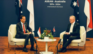 Presiden Jokowi bertemu Perdana Menteri Australia, Anthony Albanese, di Melbourne Convention and Exhibition Centre (MCEC)