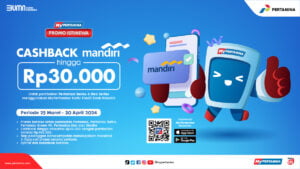 mypertamina kartu kredit Mandiri Maret 2024