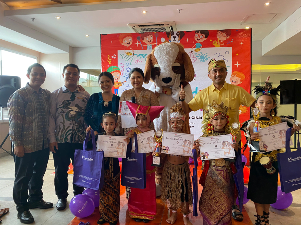 Pemenang Lomba Fashion Show Anak di Swiss-Belinn Modern Cikande.