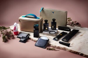 Exclusive First Class Emirates & Bulgari amenity kits 2