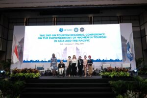 The 2nd UN Tourism Regional Conference on the Empowerment of Women in Tourism in Asia and the Pacific di Bali International Convention Center, Nusa Dua, Bali