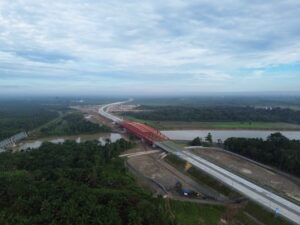 Infrastruktur ramah lingkungan konstruksi hijau pada jalan tol binjai pangkalan brandan