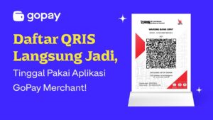 Daftar QRIS di Aplikasi Gopay Merchant