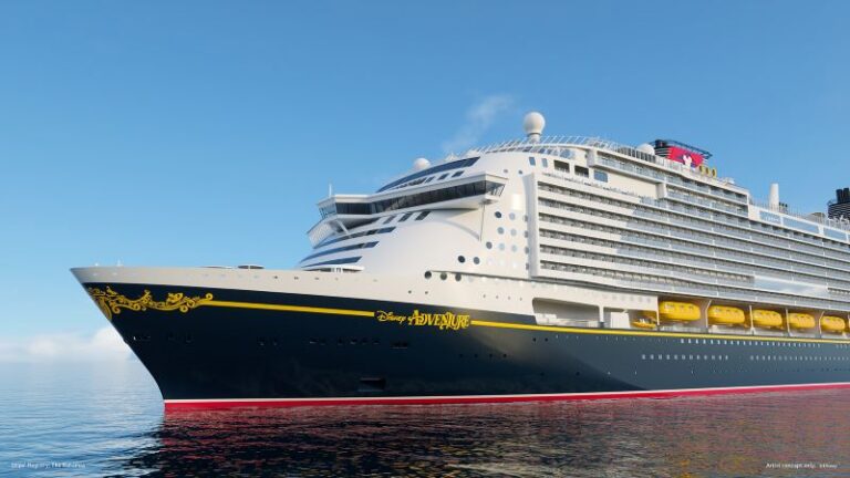 Disney Adventure ship rendering