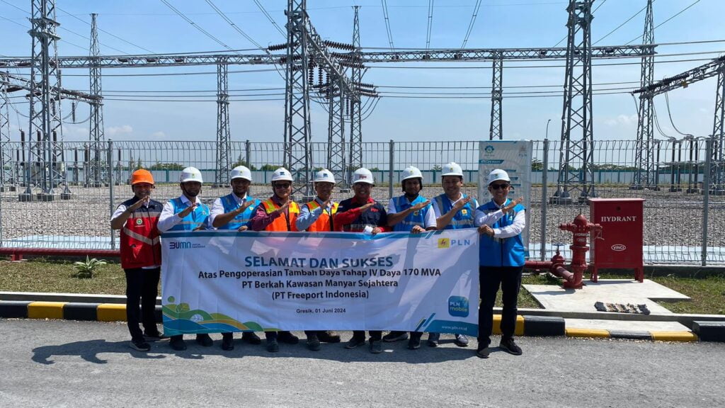 PLN Berikan Daya ke Smelter PT Freeport