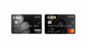 Kartu kredit BCA Visa dan Mastercard