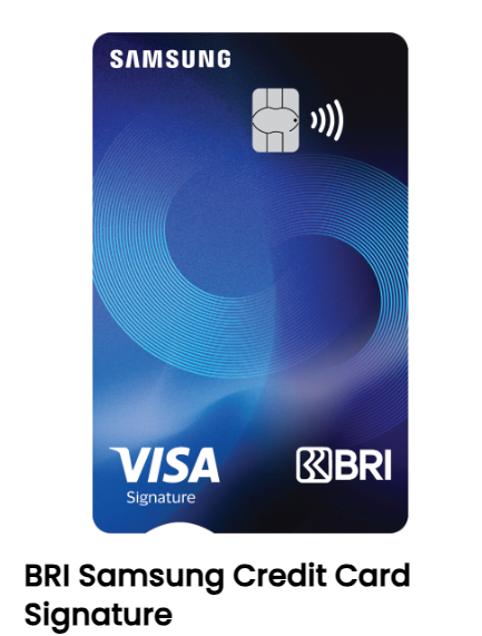 BRI Samsung Credit Card Signature