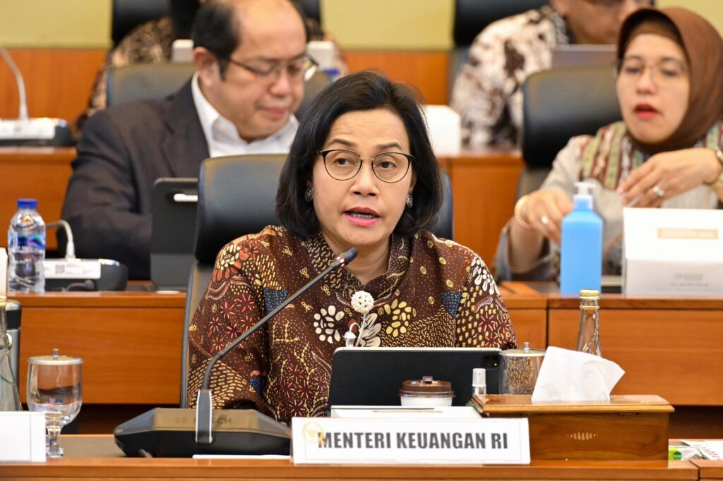 Menteri Keuangan Sri Mulyani RUU APBN