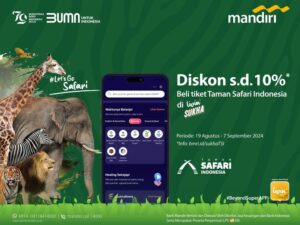 Taman Safari Indonesia Diskon dengan Bank Mandiri