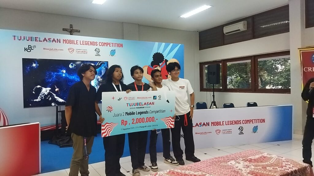 emenang Mobile Legends Competition di Tujubelasan, SMA Pangudi Luhur