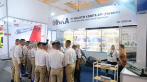 INKA hadir di Railway Tech Indonesia 2024