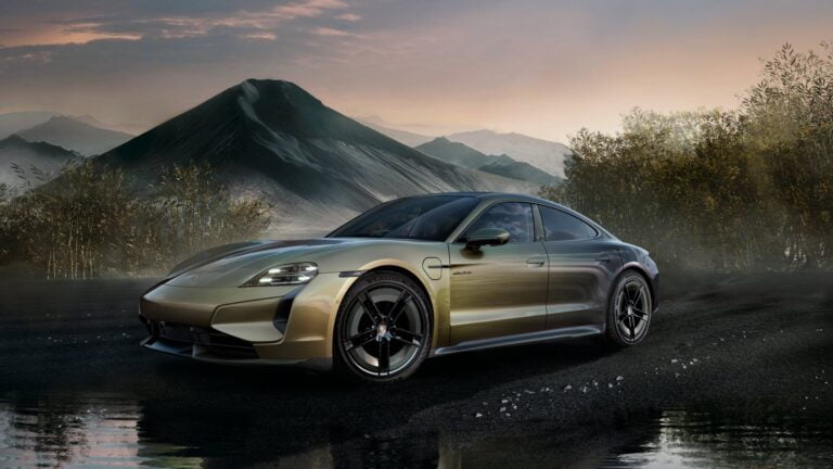 Porsche Taycan Turbo S Celestial Jade
