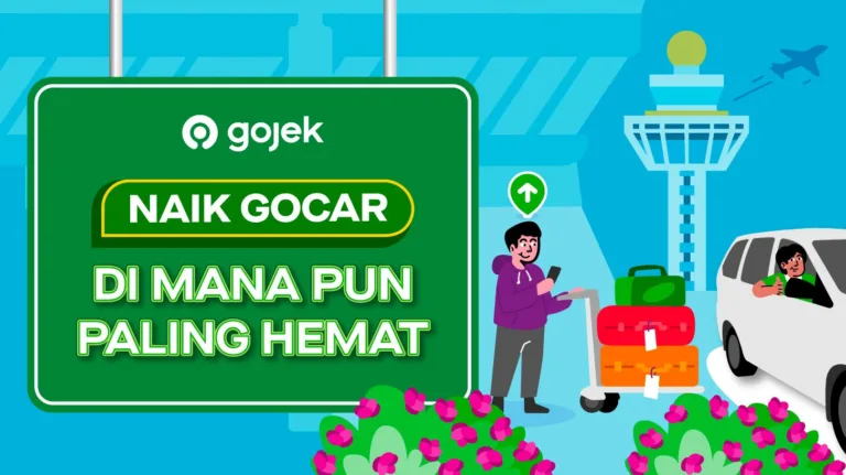 Aplikasi Gojek di Singapura untuk naik GoCar.