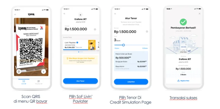 Cara dapat diskon di SPBU Vivo dengan Mandiri Livin’ Paylater 